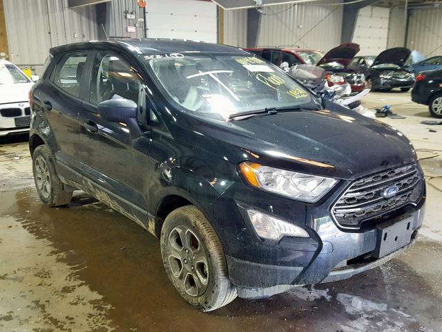 MAJ6P1SL7JC177878 - 2018 FORD ECOSPORT S BLACK photo 1