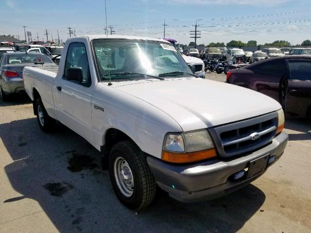 1FTYR10C8XTA97157 - 1999 FORD RANGER WHITE photo 1