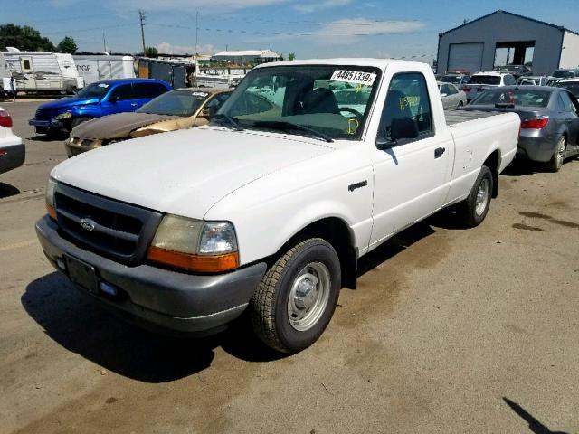 1FTYR10C8XTA97157 - 1999 FORD RANGER WHITE photo 2