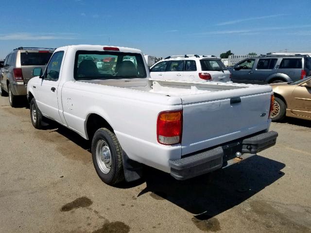 1FTYR10C8XTA97157 - 1999 FORD RANGER WHITE photo 3