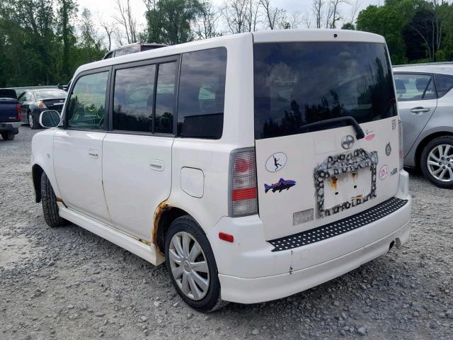 JTLKT334750186017 - 2005 TOYOTA SCION XB 白色 照片 3