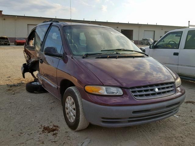 2P4FP25B3YR634752 - 2000 PLYMOUTH VOYAGER PURPLE photo 1