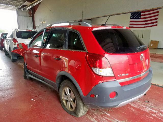 3GSCL33P19S535833 - 2009 SATURN VUE XE RED photo 3