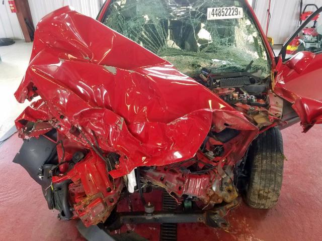 3GSCL33P19S535833 - 2009 SATURN VUE XE RED photo 7