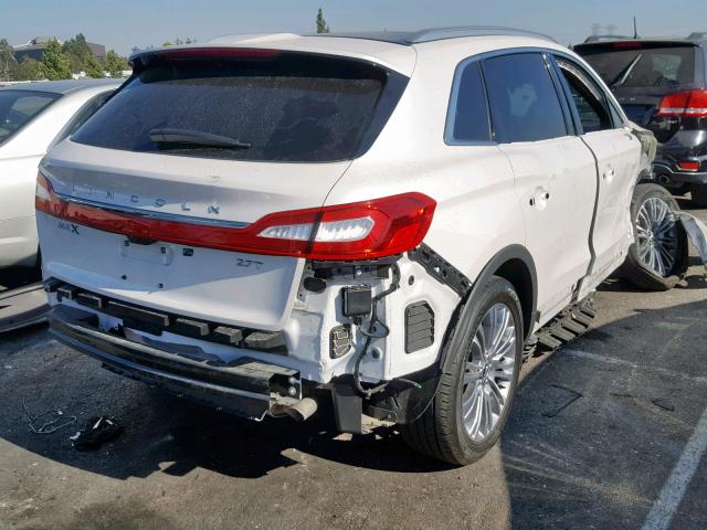 2LMPJ6LP7JBL14767 - 2018 LINCOLN MKX RESERV WHITE photo 4