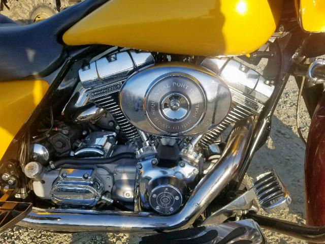 1HD1FSW115Y647206 - 2005 HARLEY-DAVIDSON FLTRI YELLOW photo 7