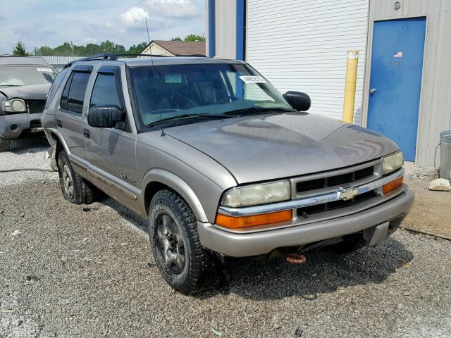 1GNDT13X03K173542 - 2003 CHEVROLET BLAZER TAN photo 1