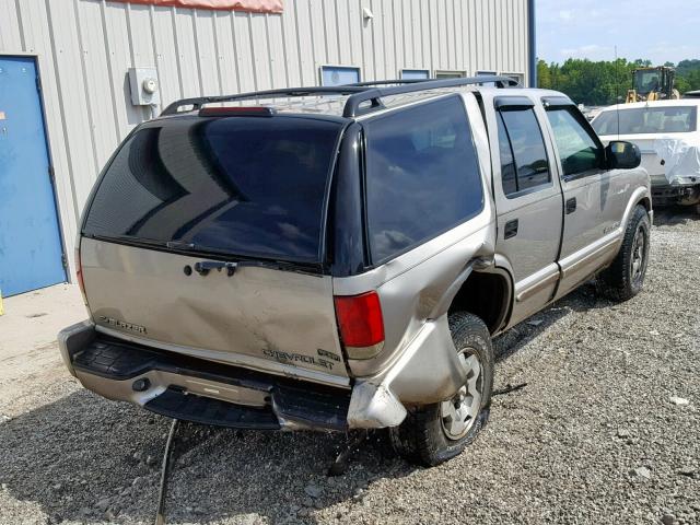 1GNDT13X03K173542 - 2003 CHEVROLET BLAZER TAN photo 4