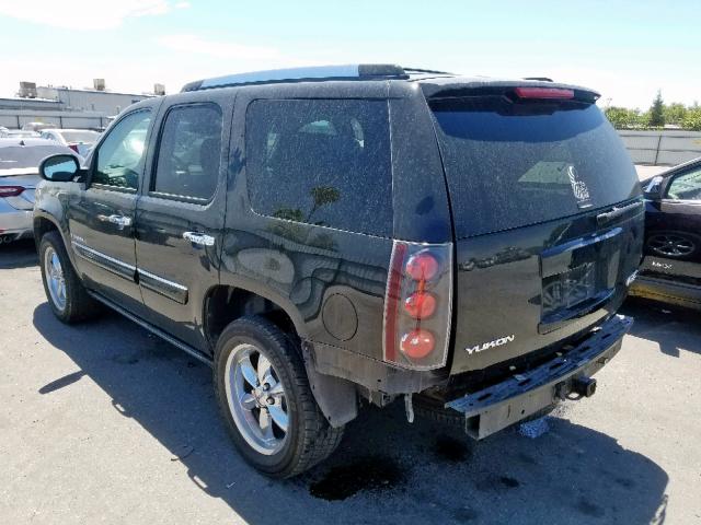 1GKFK63897J311492 - 2007 GMC YUKON DENA BLACK photo 3