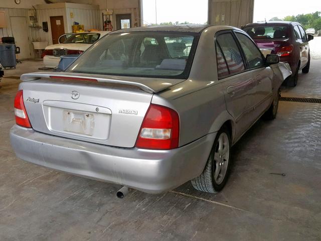 JM1BJ225920561312 - 2002 MAZDA PROTEGE DX SILVER photo 4