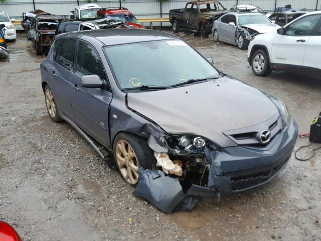 JM1BK344271715870 - 2007 MAZDA 3 HATCHBAC GRAY photo 1