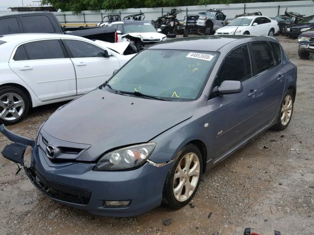 JM1BK344271715870 - 2007 MAZDA 3 HATCHBAC GRAY photo 2