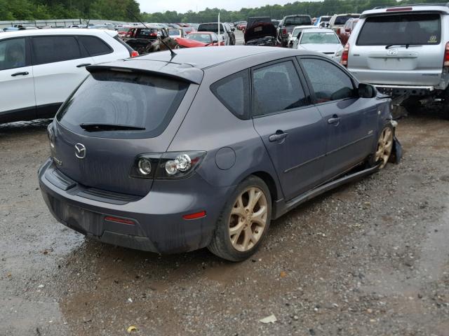 JM1BK344271715870 - 2007 MAZDA 3 HATCHBAC GRAY photo 4