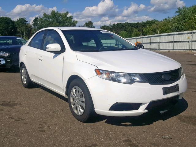 KNAFU4A2XA5808816 - 2010 KIA FORTE EX WHITE photo 1