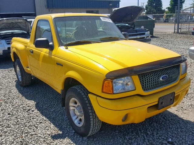 1FTYR10U82PA83043 - 2002 FORD RANGER YELLOW photo 1