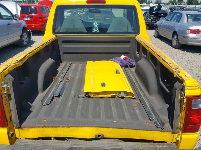 1FTYR10U82PA83043 - 2002 FORD RANGER YELLOW photo 6