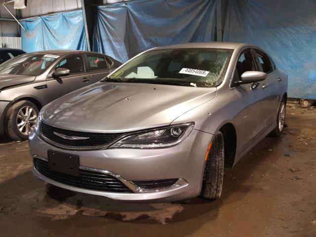 1C3CCCAB0FN536341 - 2015 CHRYSLER 200 LIMITE RED photo 2