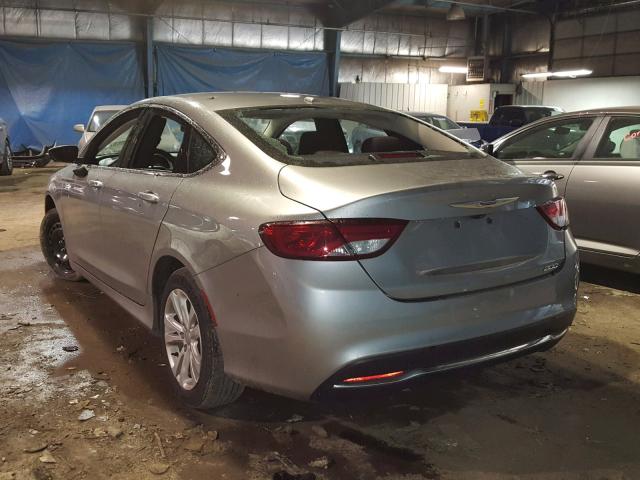 1C3CCCAB0FN536341 - 2015 CHRYSLER 200 LIMITE RED photo 3