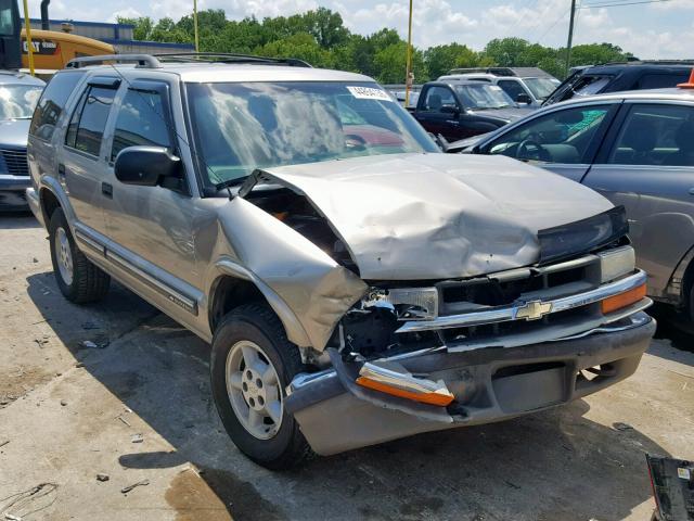 1GNDT13WXY2295873 - 2000 CHEVROLET BLAZER TAN photo 1