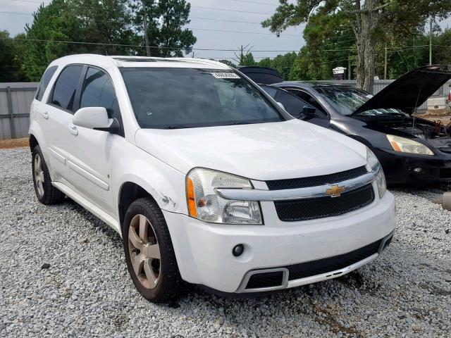 2CNDL537186038494 - 2008 CHEVROLET EQUINOX SP WHITE photo 1