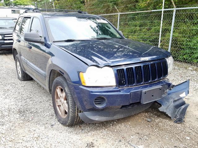 1J4GR48K25C612251 - 2005 JEEP GRAND CHER BLUE photo 1