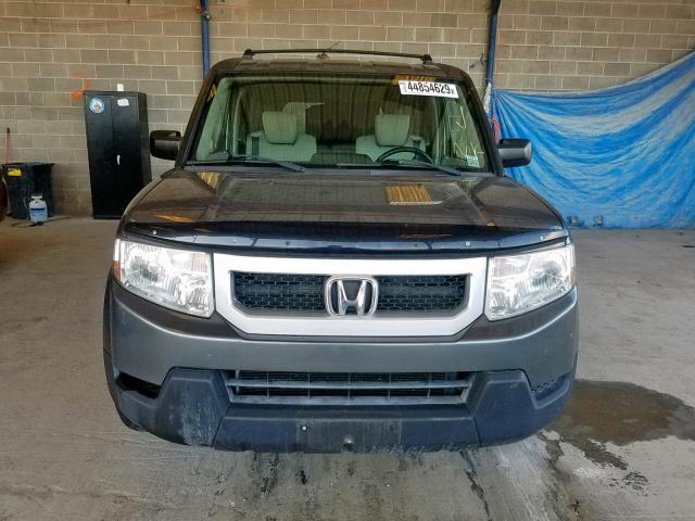 5J6YH2H71BL005731 - 2011 HONDA ELEMENT EX GRAY photo 9