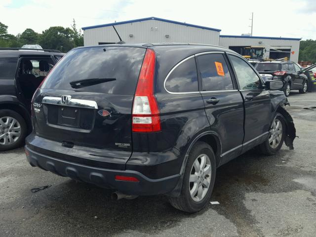 5J6RE38719L000848 - 2009 HONDA CR-V EXL BLACK photo 4