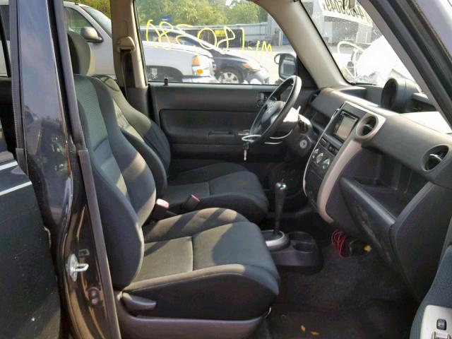 JTLKT324X64107466 - 2006 TOYOTA SCION XB 黑色 照片 5
