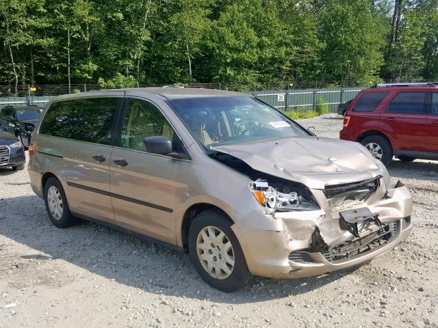 5FNRL38297B096485 - 2007 HONDA ODYSSEY LX TAN photo 1