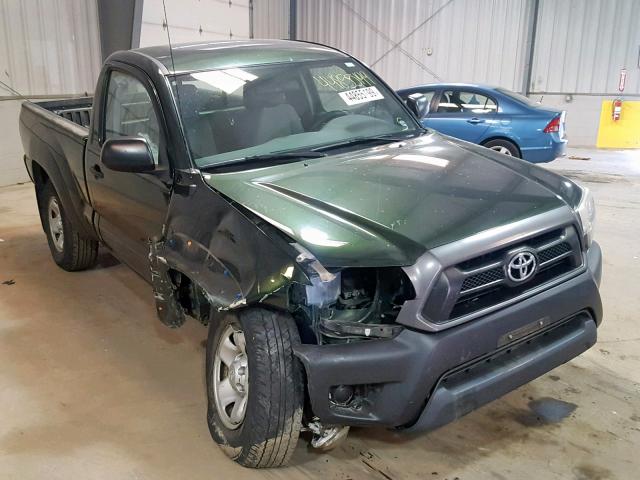 5TFPX4EN0CX007144 - 2012 TOYOTA TACOMA GREEN photo 1