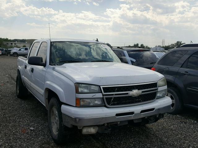 2GCEK13T761125747 - 2006 CHEVROLET SILVERADO WHITE photo 1