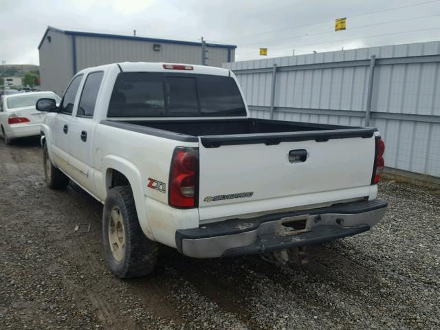 2GCEK13T761125747 - 2006 CHEVROLET SILVERADO WHITE photo 3