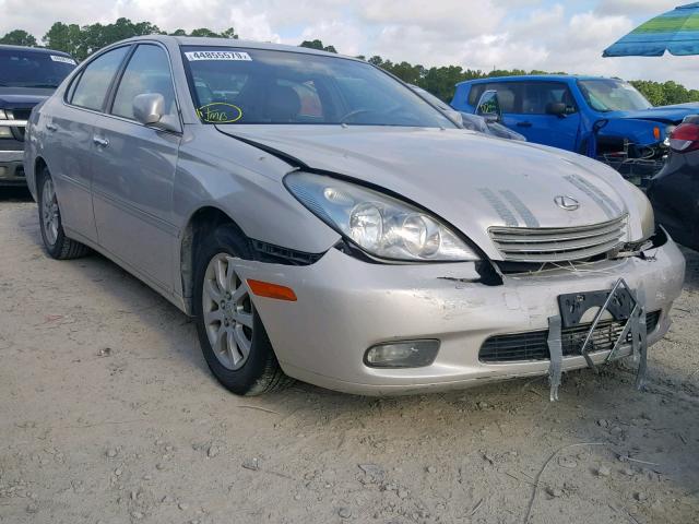 JTHBF30G920060835 - 2002 LEXUS ES 300 SILVER photo 1