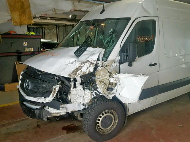 WD3PE7CD5HP545146 - 2017 MERCEDES-BENZ SPRINTER 2 WHITE photo 9