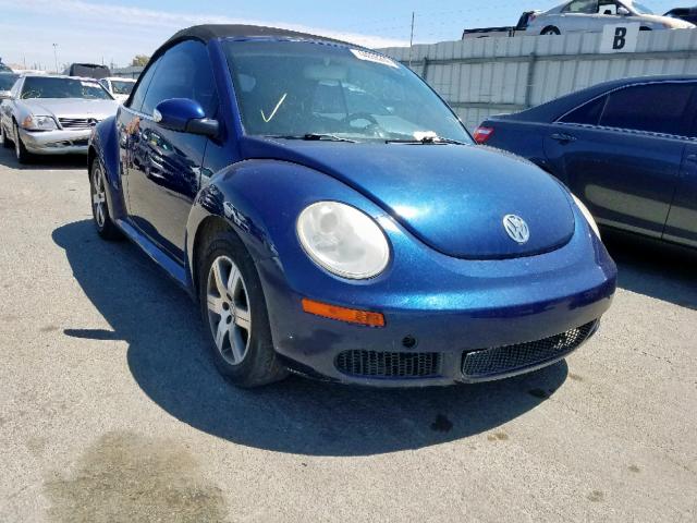 3VWRF31YX6M325091 - 2006 VOLKSWAGEN NEW BEETLE Blau Foto 1