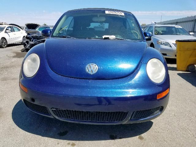 3VWRF31YX6M325091 - 2006 VOLKSWAGEN NEW BEETLE Blau Foto 9