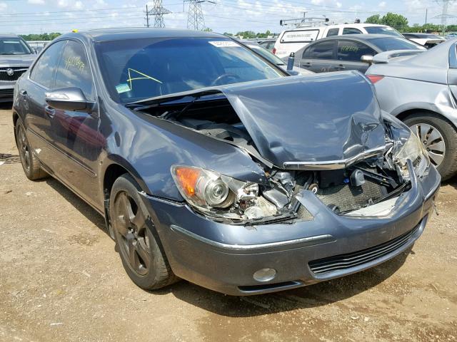 JH4KB16565C002299 - 2005 ACURA RL GRAY photo 1