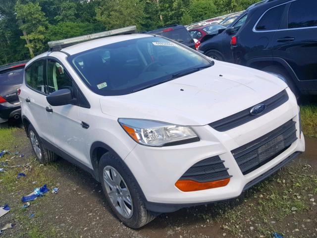 1FMCU0F7XDUB42520 - 2013 FORD ESCAPE S WHITE photo 1