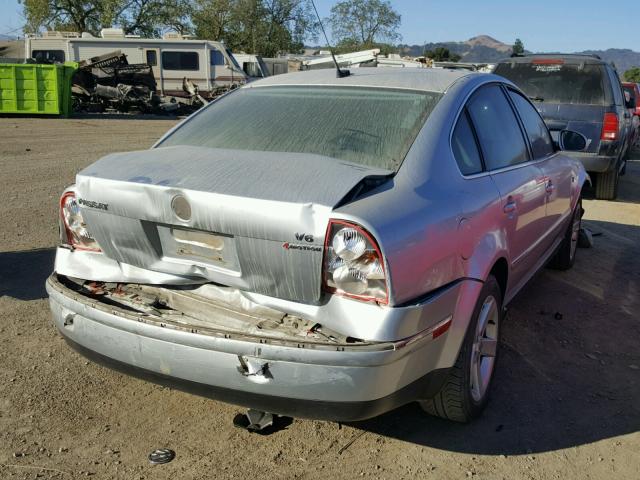 WVWTH63B64P205471 - 2004 VOLKSWAGEN PASSAT GLX 银色 照片 4