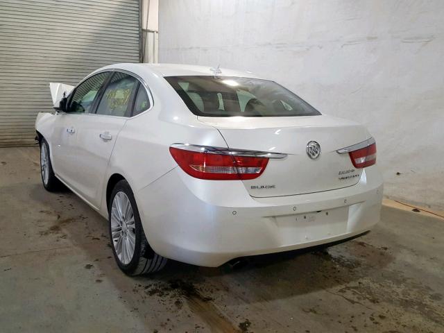 1G4PR5SK6D4223105 - 2013 BUICK VERANO CON WHITE photo 3