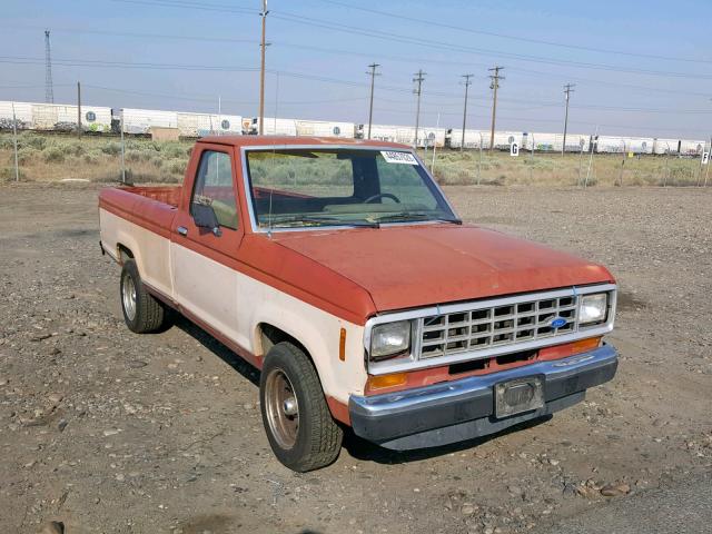 1FTBR10T4GUB37539 - 1986 FORD RANGER ORANGE photo 1