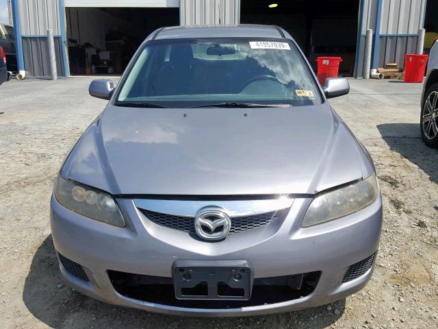 1YVFP80C565M25735 - 2006 MAZDA 6 I GRAY photo 9