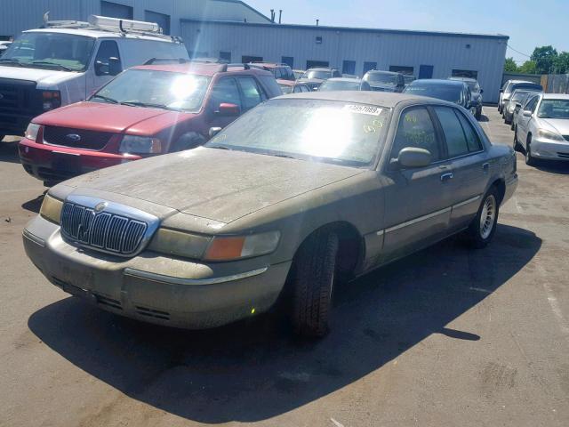 2MEFM75W6YX617158 - 2000 MERCURY GRAND MARQ GRAY photo 2