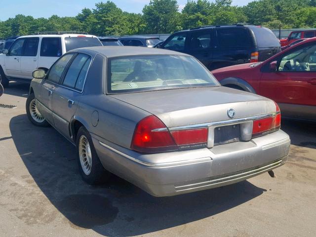 2MEFM75W6YX617158 - 2000 MERCURY GRAND MARQ GRAY photo 3