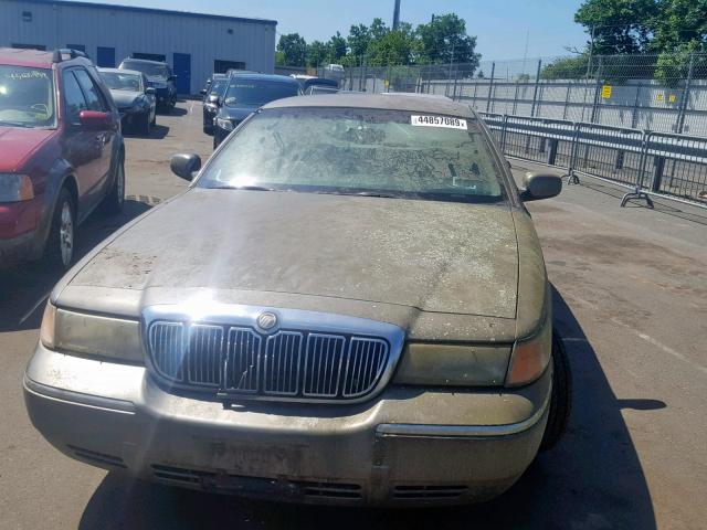 2MEFM75W6YX617158 - 2000 MERCURY GRAND MARQ GRAY photo 7