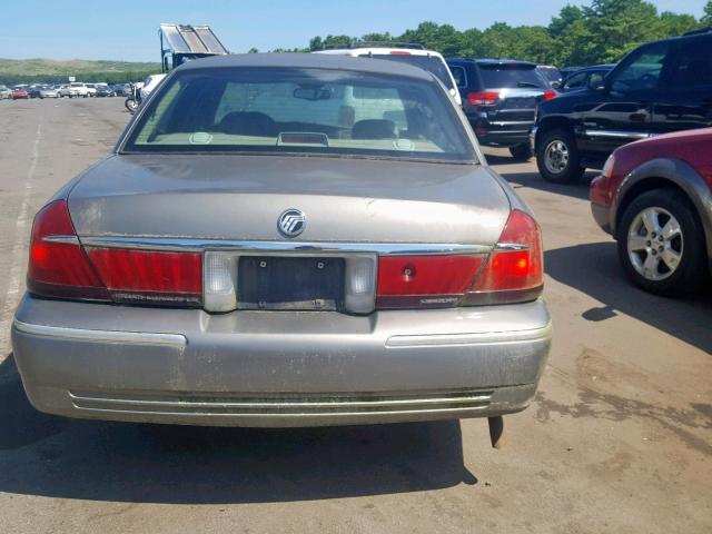 2MEFM75W6YX617158 - 2000 MERCURY GRAND MARQ GRAY photo 9