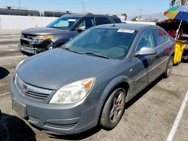 1G8ZS57NX7F314031 - 2007 SATURN AURA XE BLACK photo 2