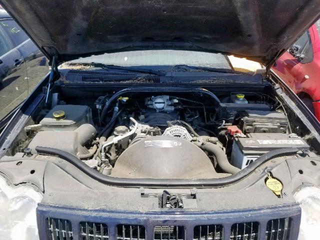 1J4HS48N66C241793 - 2006 JEEP GRAND CHER BLUE photo 7