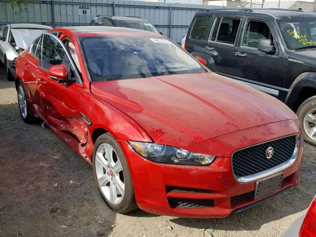 SAJAD4FX7JCP37427 - 2018 JAGUAR XE PREMIUM RED photo 1