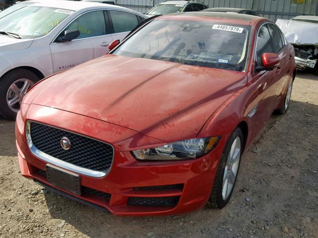 SAJAD4FX7JCP37427 - 2018 JAGUAR XE PREMIUM RED photo 2